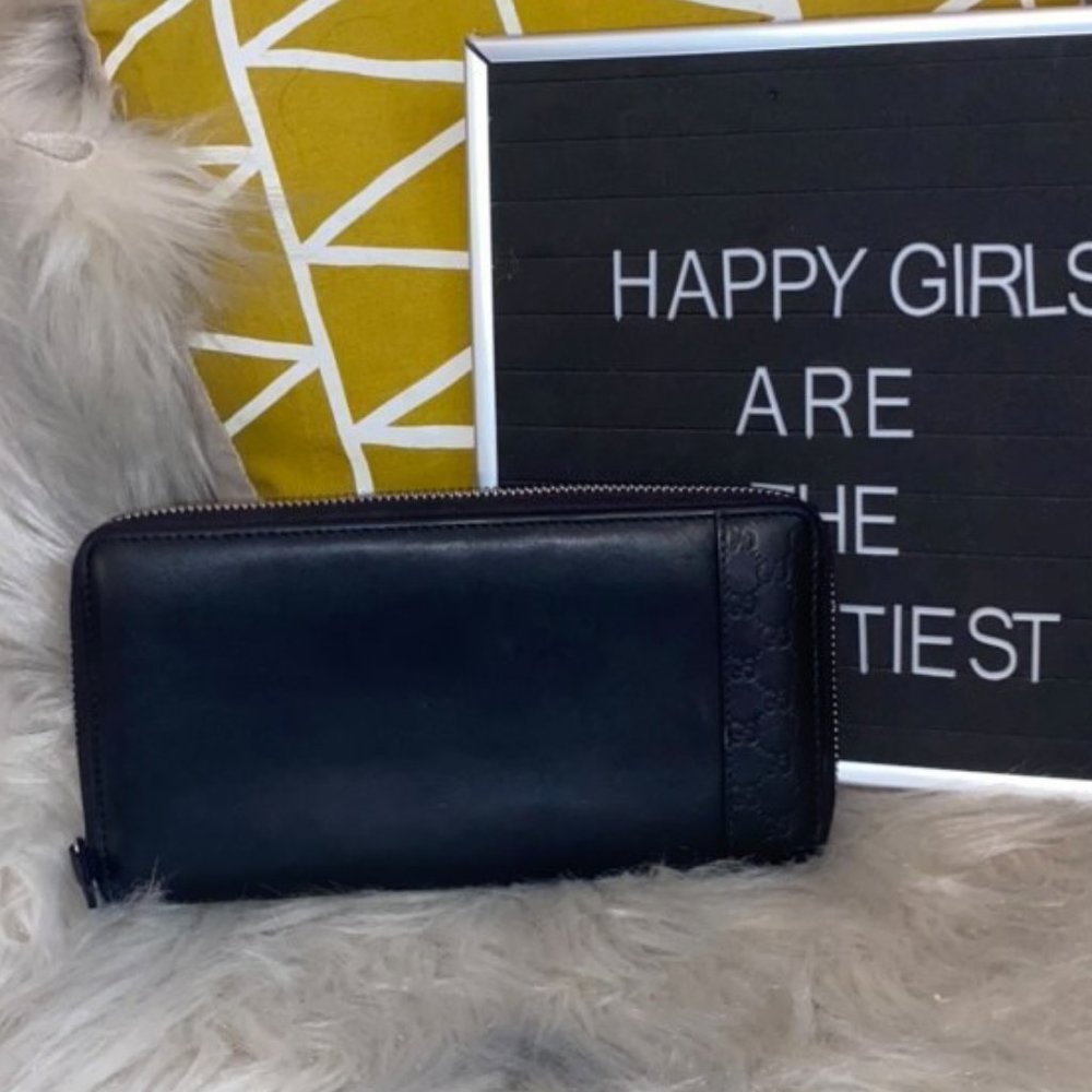 Gucci Black Leather Wallet